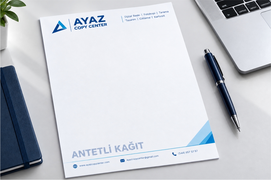Antetli Kağıt - Matbaa