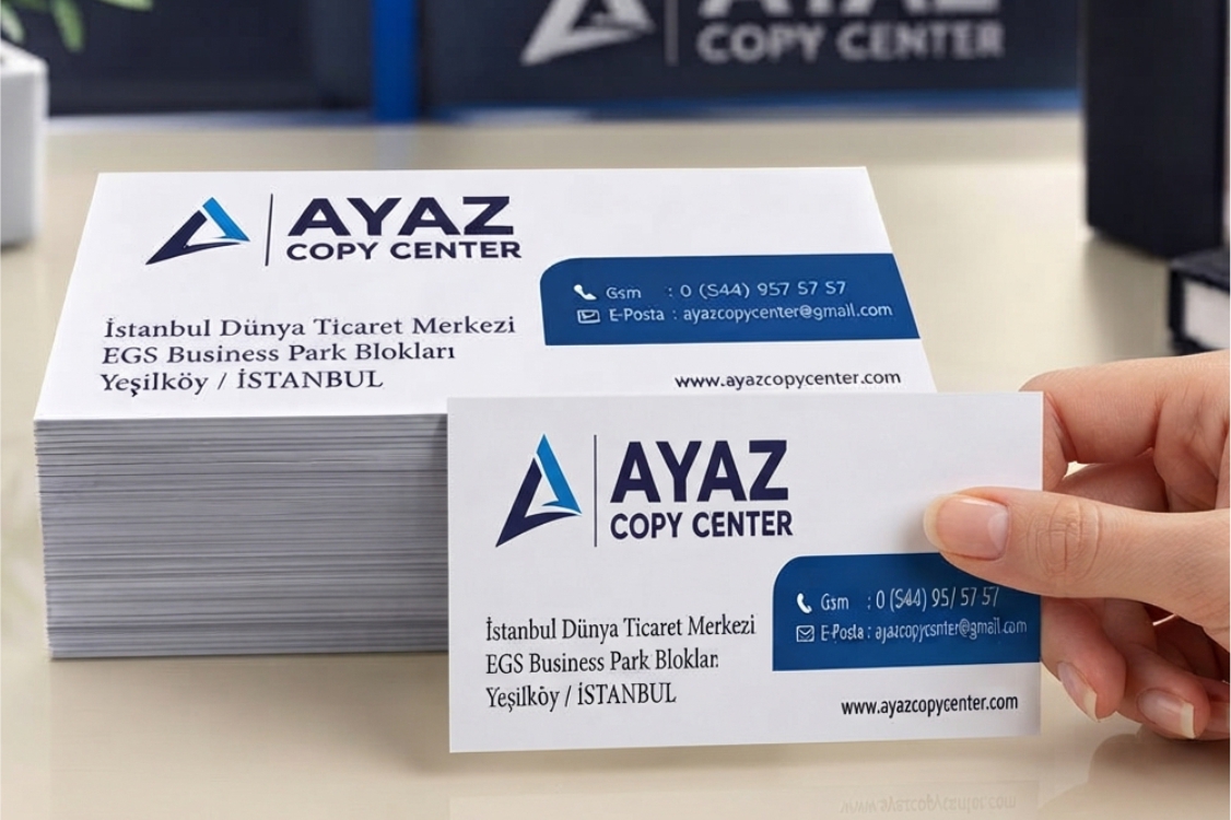 Kartvizit - Ayaz Copy Center Yeşilköy
